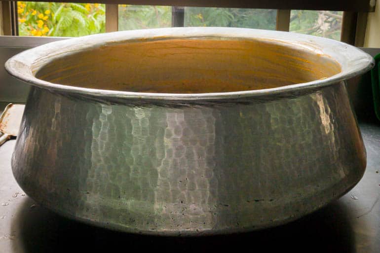 handi é uma panela típica para o preparo do biryani