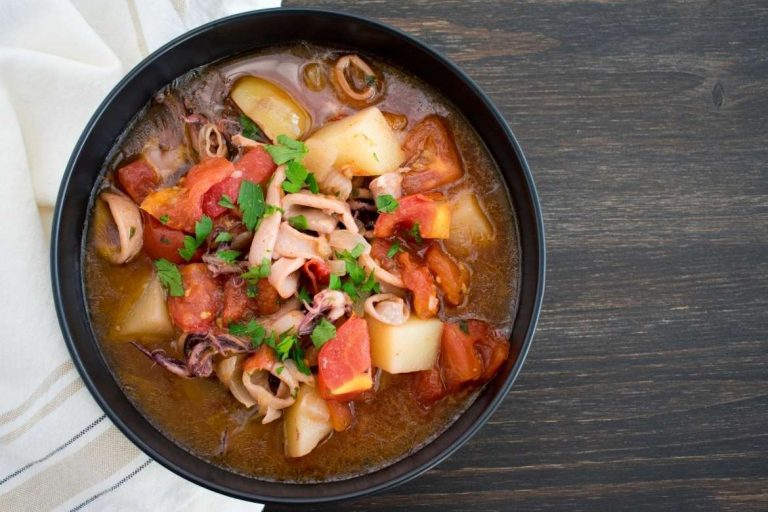 Portuguese Caldeirada de Peixe (Fish Stew)