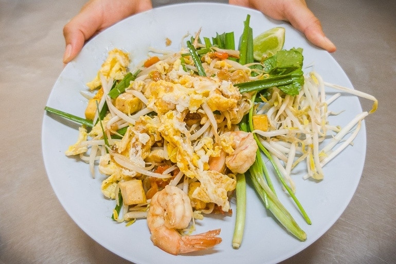 Pad Thai Shrimp - noodle dish