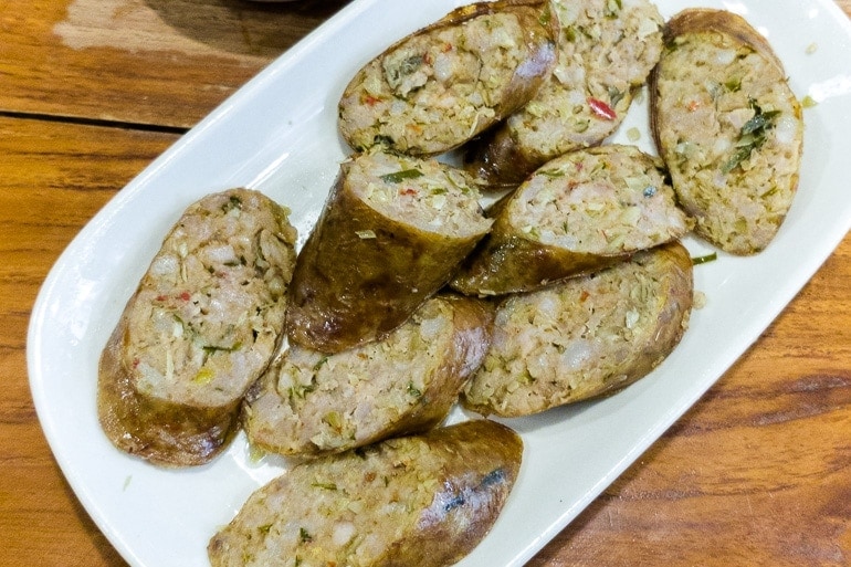 Thai sausage Sai Oua