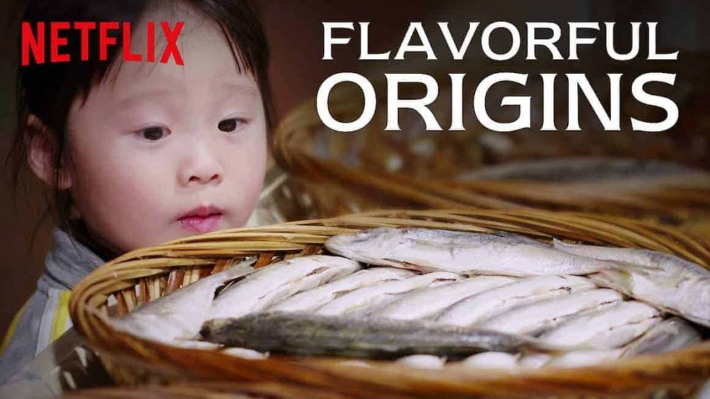 cover of flavorful origins, a food series on netflix