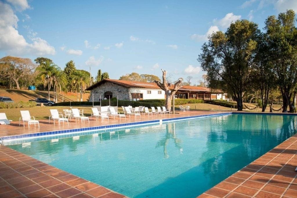 swimming pool from recanto do turvo inn where to stay in minas gerais