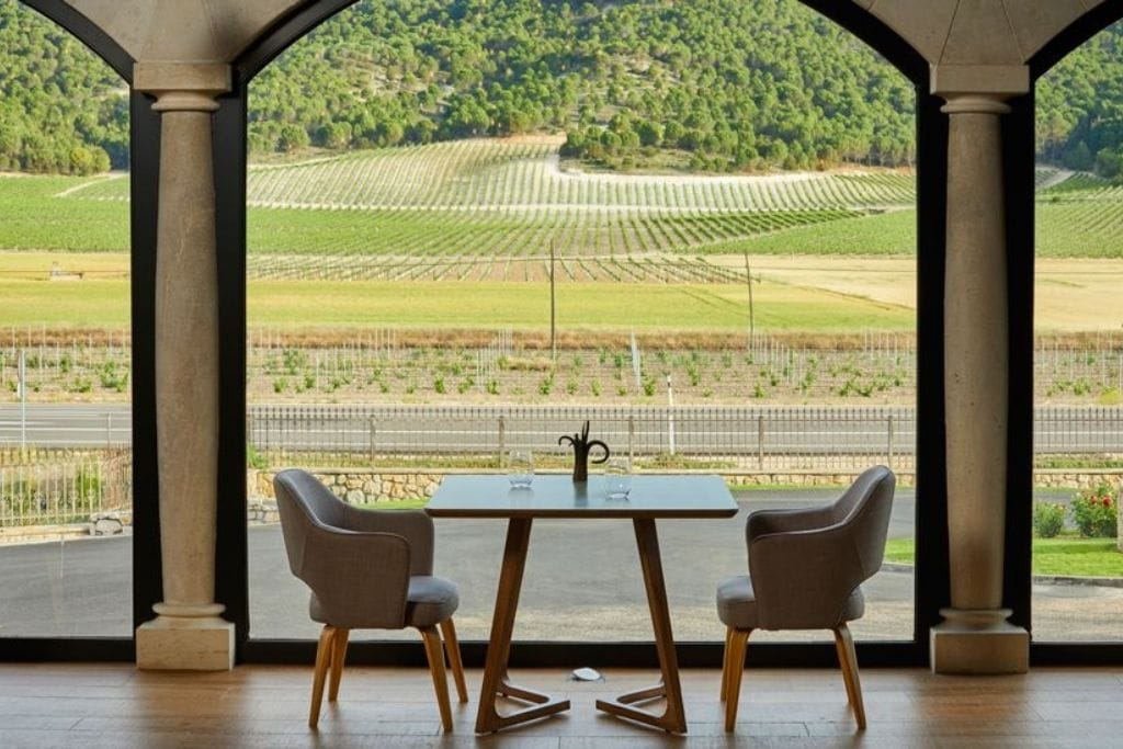 Wine Hotel & Spa Arzuaga in Ribera del Duero Spain